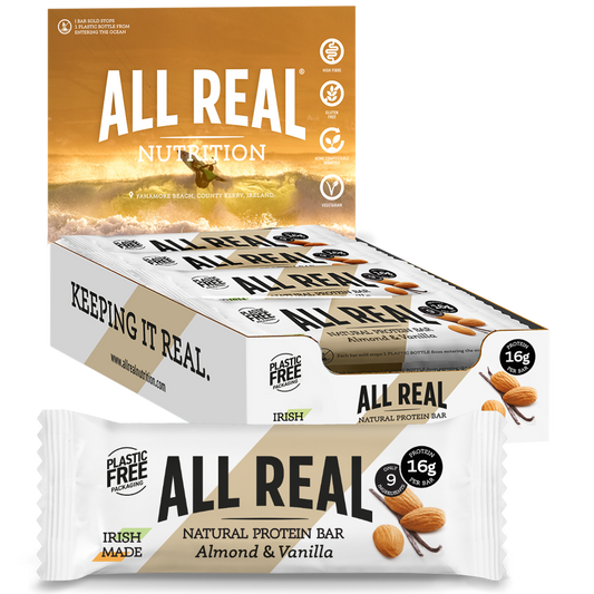 Almond Vanilla Protein Bar 50g x 12 bars - Trending Wellness Store
