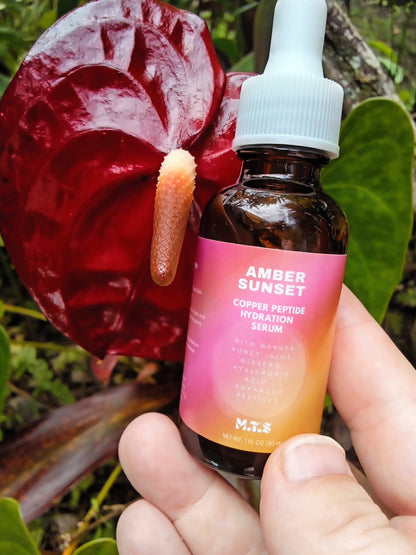 Amber Sunset™ Copper Peptide Hydration Serum - Trending Wellness Store