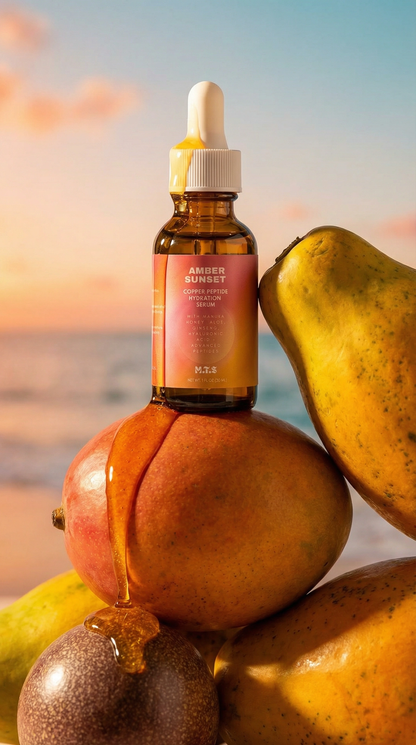 Amber Sunset™ Copper Peptide Hydration Serum - Trending Wellness Store