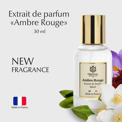 Ambre Rouge - Extrait de Parfum | Luxury Amber Perfume Made in France - Trending Wellness Store