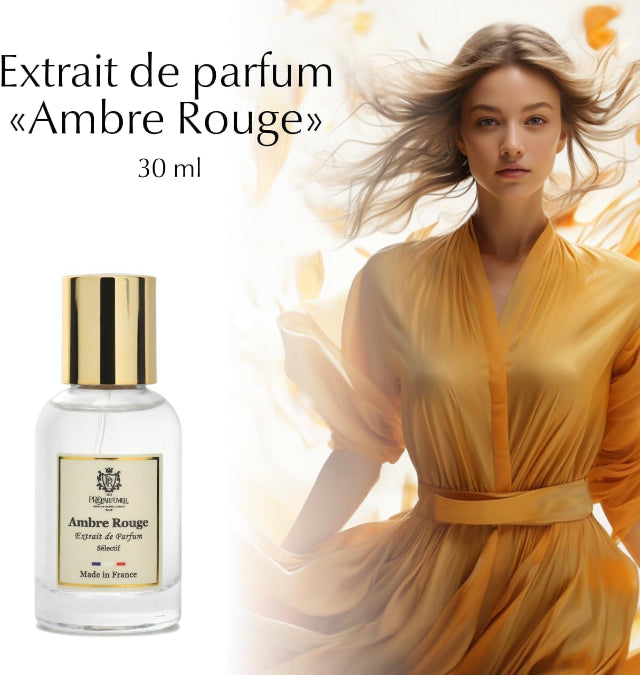 Ambre Rouge - Extrait de Parfum | Luxury Amber Perfume Made in France - Trending Wellness Store