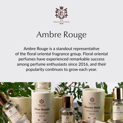 Ambre Rouge - Extrait de Parfum | Luxury Amber Perfume Made in France - Trending Wellness Store