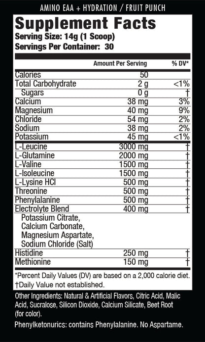 Amino EAA + Hydration  | 420g - Trending Wellness Store