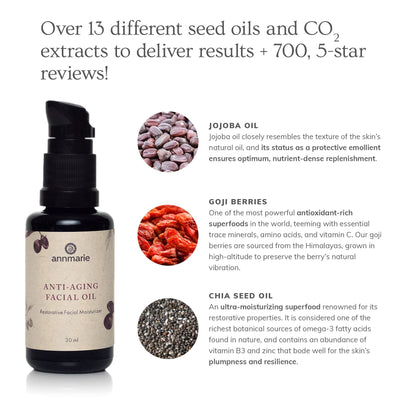 Anti-Aging Facial Oil (30ml)-Collective - Trending Wellness Store