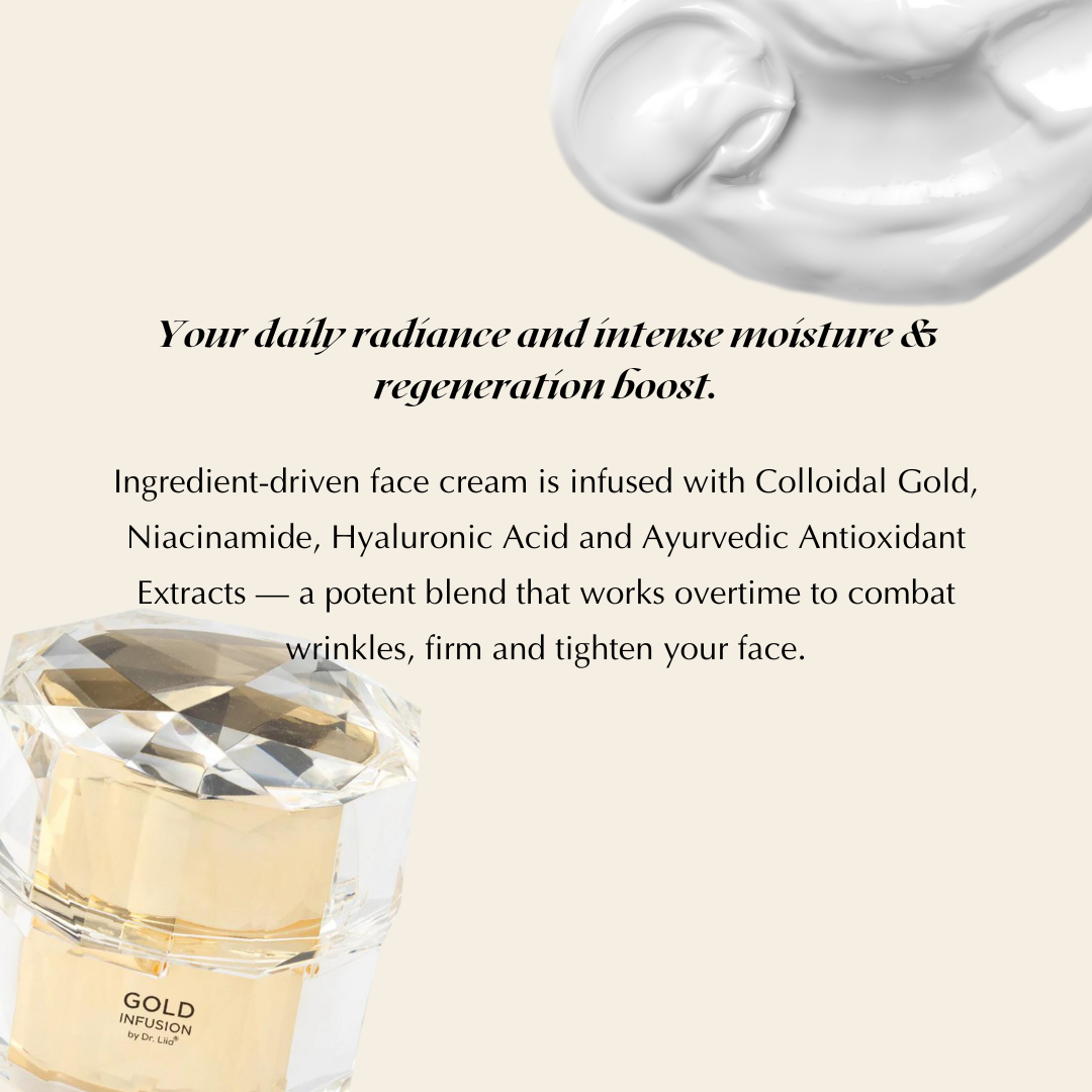 Anti-Aging Gold Infusion Cream – Brightening, Firming & Hydrating Moisturizer - Trending Wellness Store