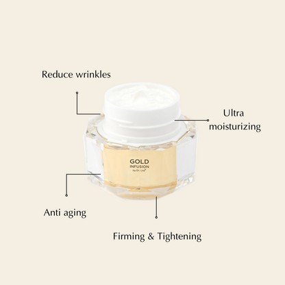 Anti-Aging Gold Infusion Cream – Brightening, Firming & Hydrating Moisturizer - Trending Wellness Store