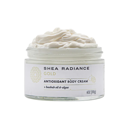 Antioxidant Body Cream for Dry & Sensitive Skin with Shea & Baobab Oil