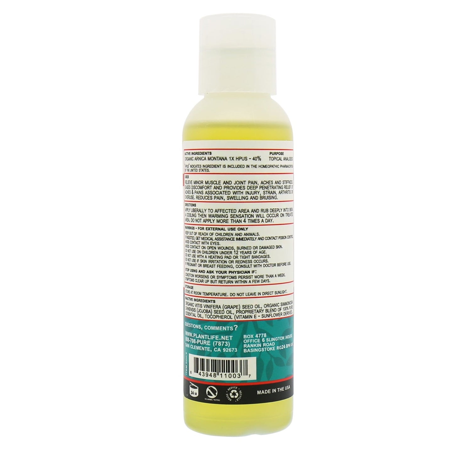 Arnica Relieve Oil - Trending Wellness Store