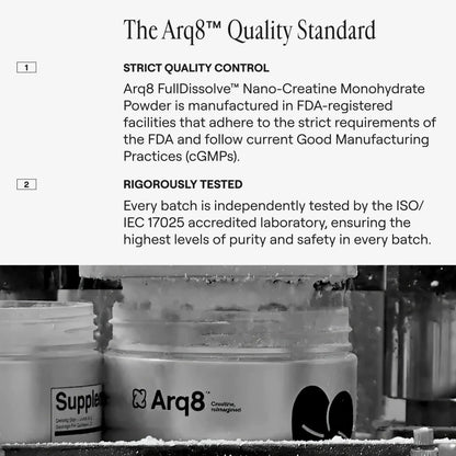 Arq8™ Creatine Monohydrate Powder - Trending Wellness Store