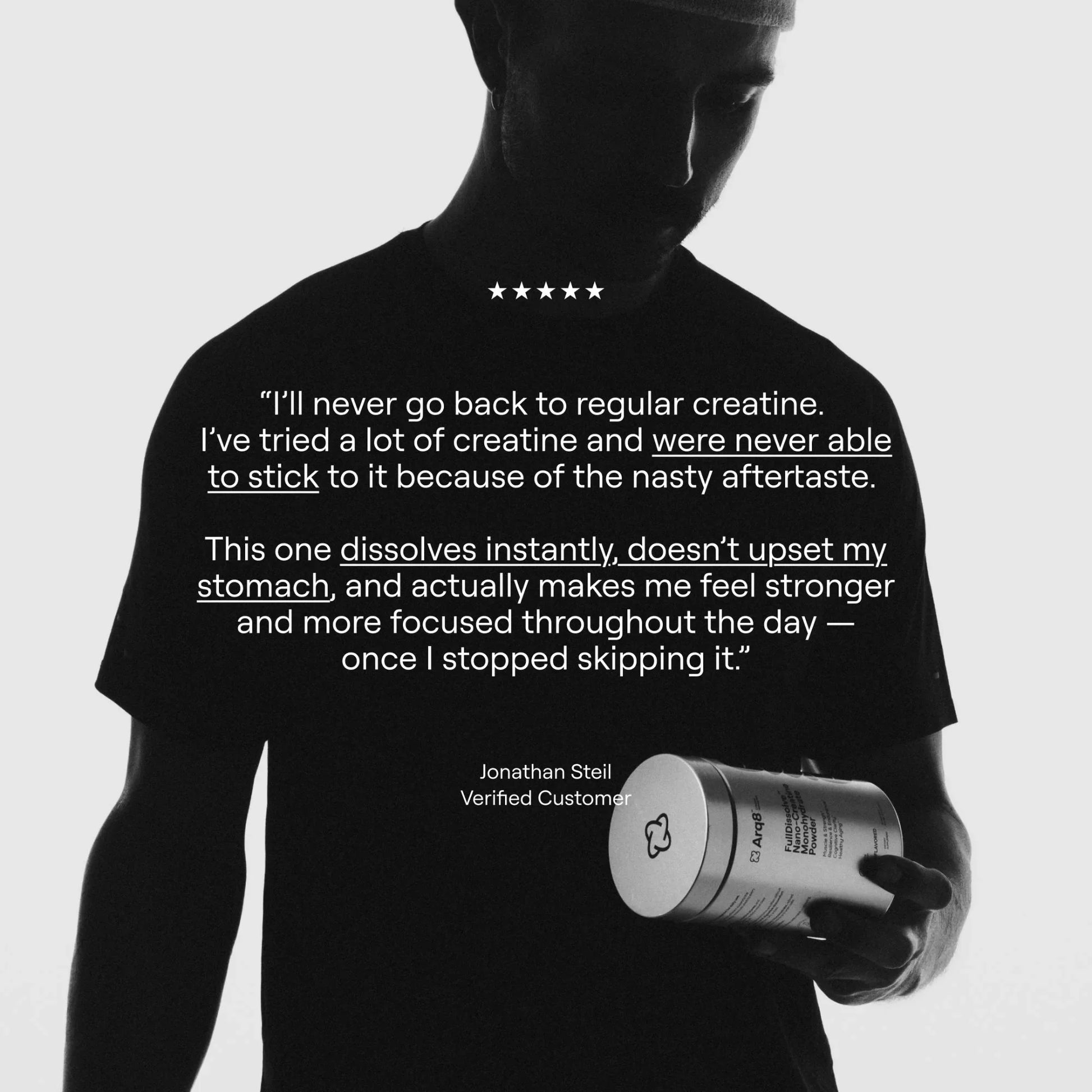 Arq8™ Creatine Monohydrate Powder - Trending Wellness Store