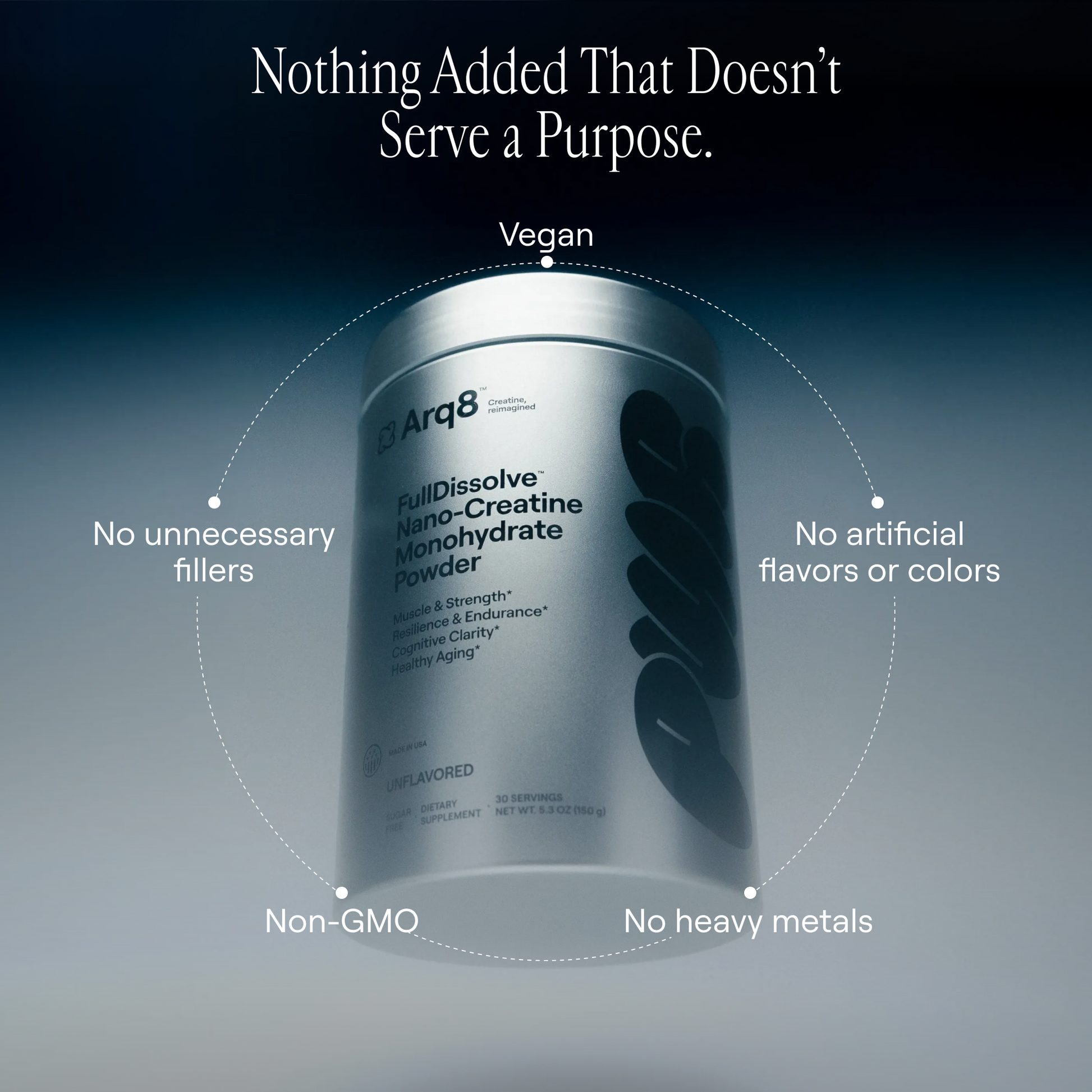 Arq8™ Creatine Monohydrate Powder - Trending Wellness Store