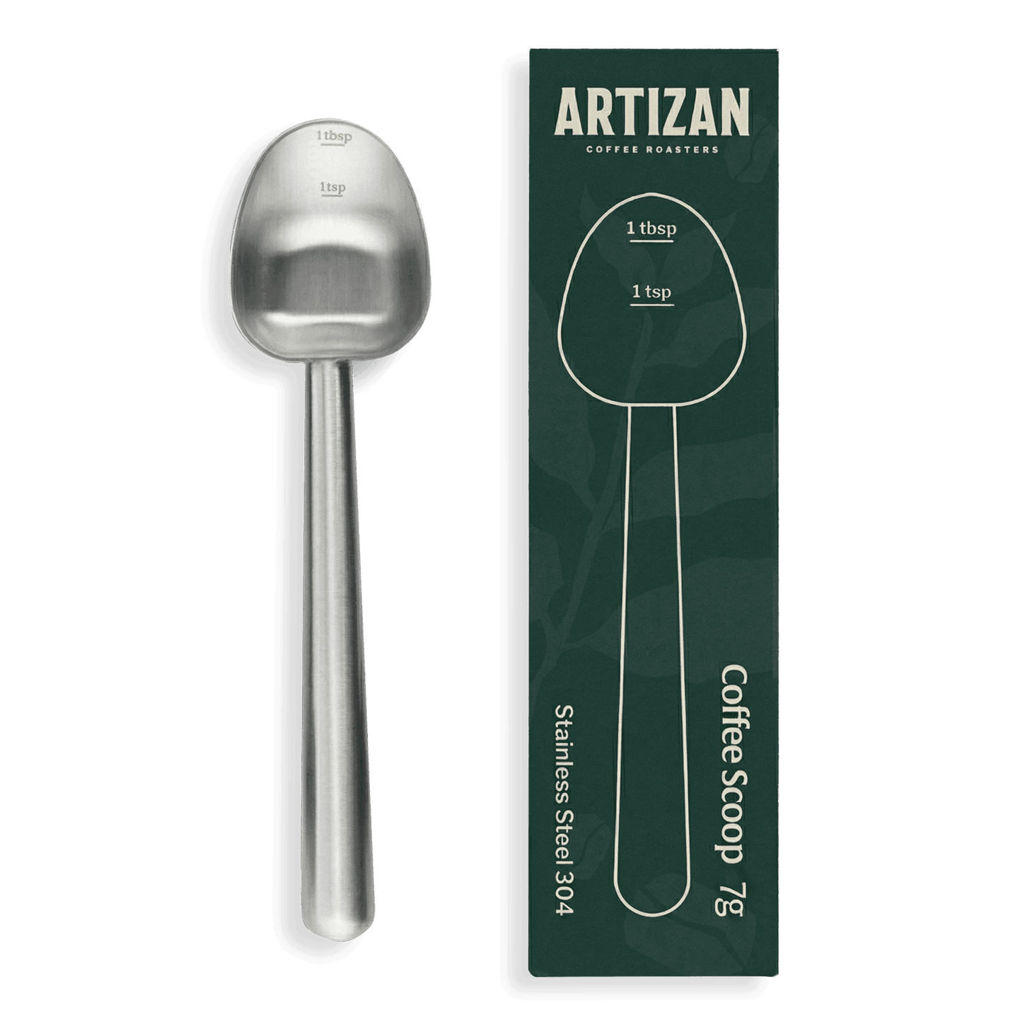 Artizan Coffee 1 Tbsp Coffee Measuring Scoop, Stainless Steel Copper Scoop for Ground Coffee, Beans, Tea & More - 7g, 17 cm Long Handle - Trending Wellness Store