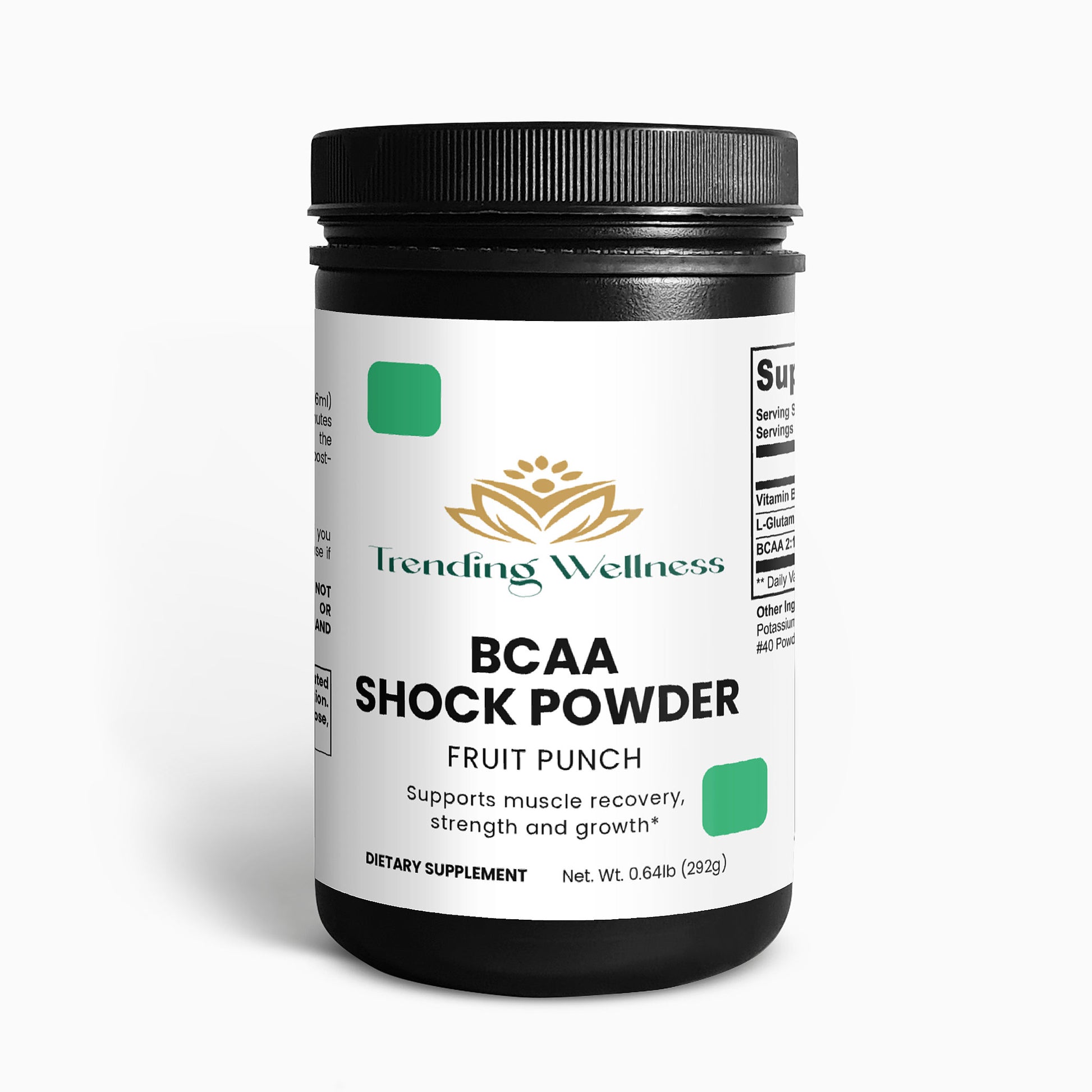 BCAA Shock Powder (Fruit Punch) - Trending Wellness Store