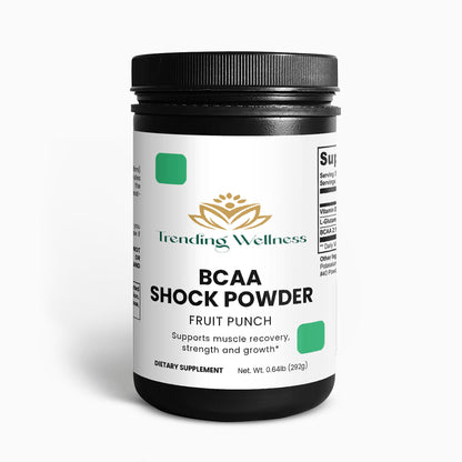 BCAA Shock Powder (Fruit Punch) - Trending Wellness Store