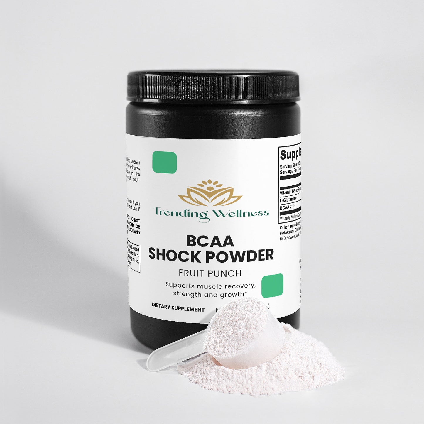 BCAA Shock Powder (Fruit Punch) - Trending Wellness Store