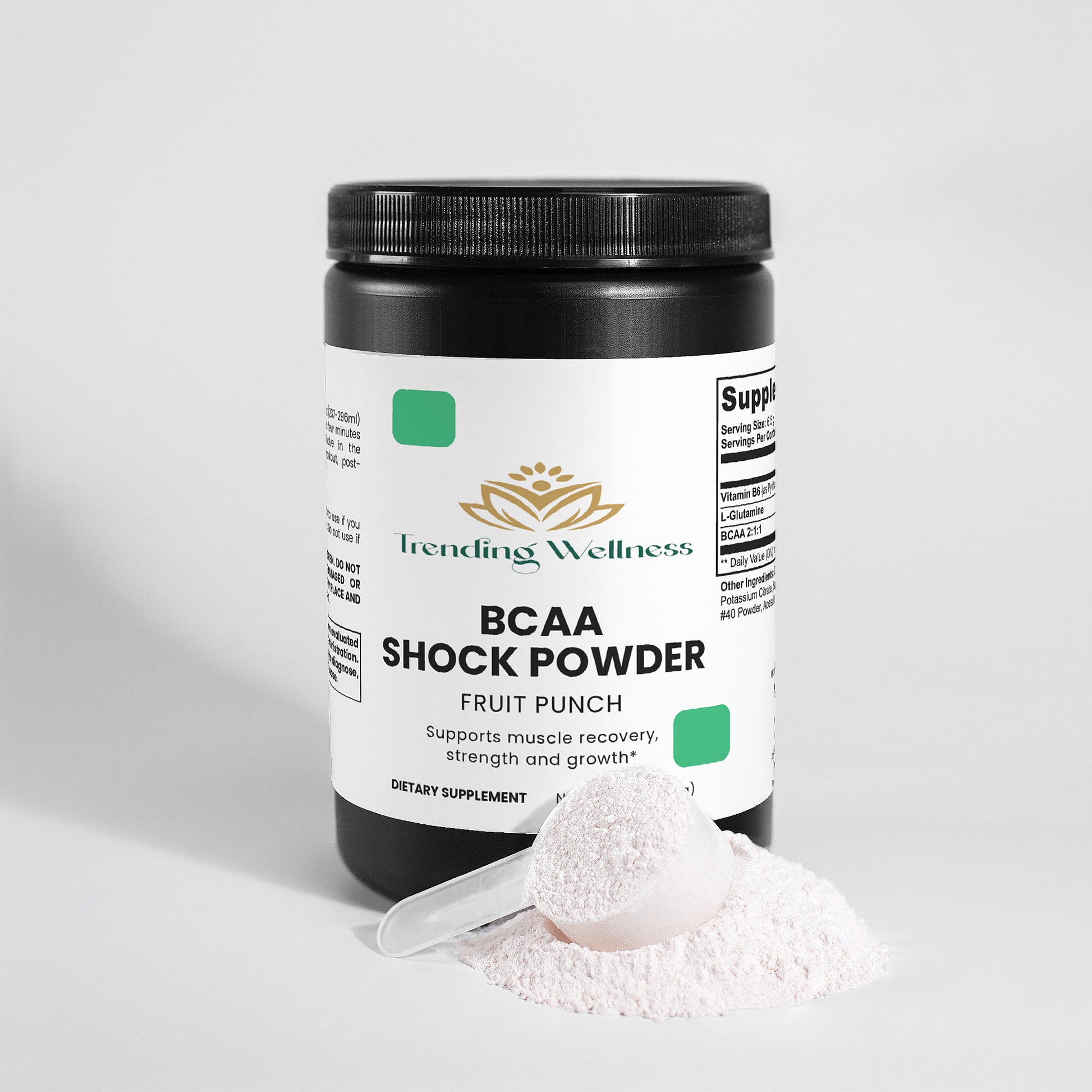 BCAA Shock Powder (Fruit Punch) - Trending Wellness Store