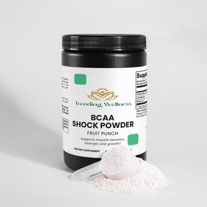 BCAA Shock Powder (Fruit Punch) - Trending Wellness Store