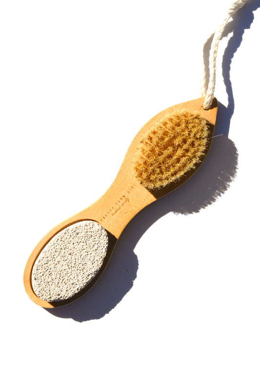 Bamboo Exfoliating Foot Pedicure Tool - Trending Wellness Store