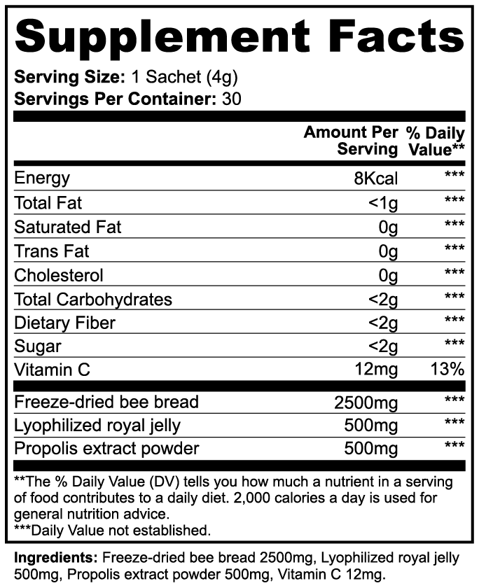 Bee Bread Powder - Trending Wellness Store
