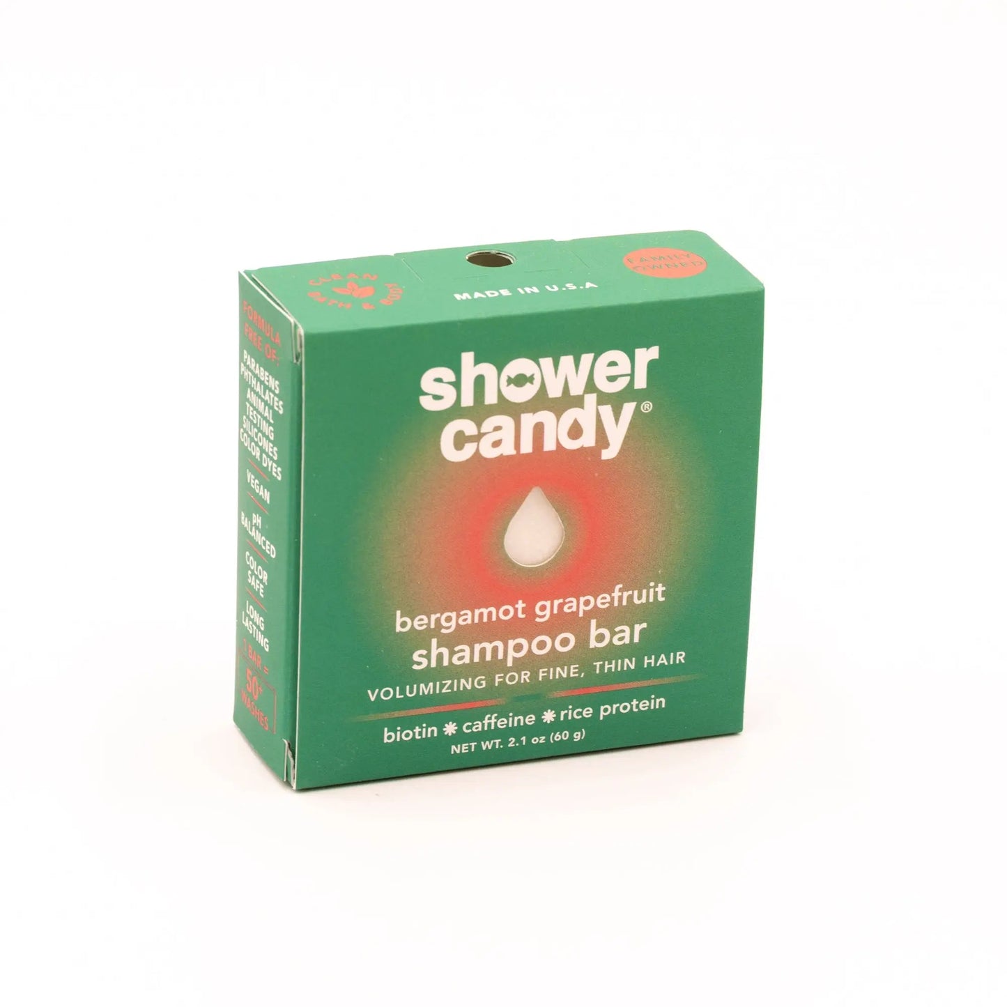 Bergamot Grapefruit Shampoo Bar – Volumizing for Fine Hair - Trending Wellness Store