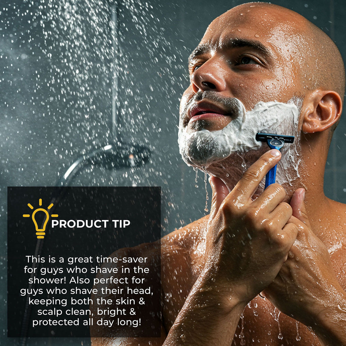BioNutrient 2-in-1 Shave Foam + Face Wash
