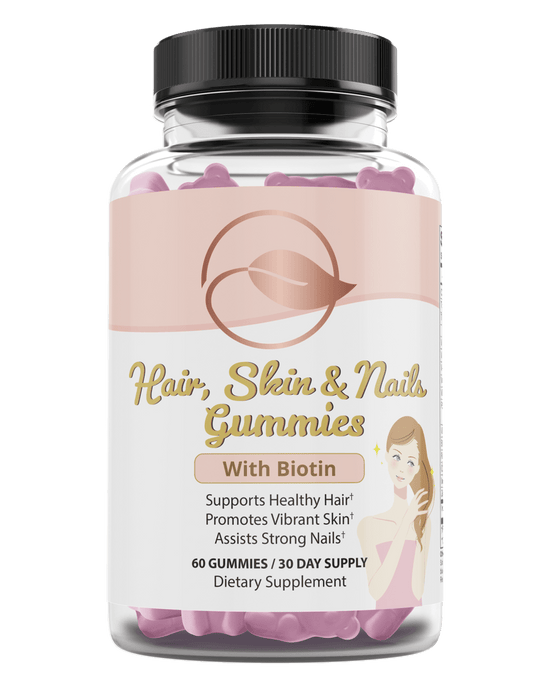 Biotin Gummies - Hair Skin and Nails - by Bellawell - Trending Wellness Store