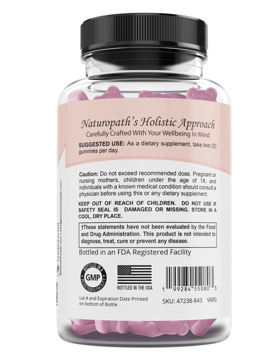 Biotin Gummies - Hair Skin and Nails - by Bellawell - Trending Wellness Store