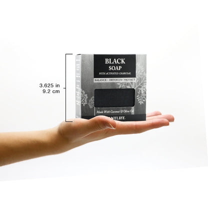 Black Bar Soap with Activated Charcoal - Trending Wellness Store