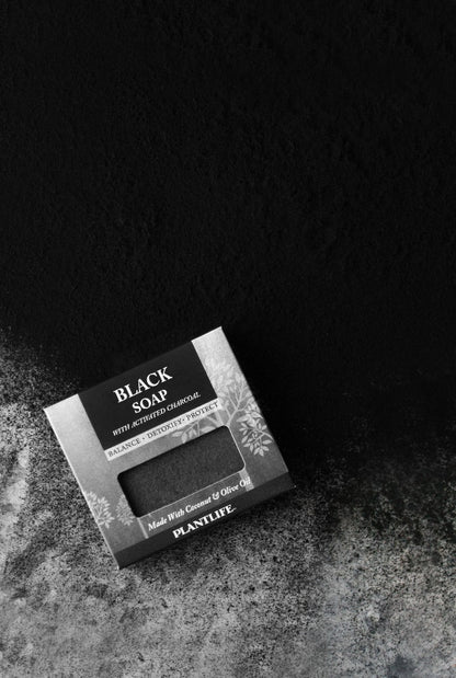Black Bar Soap with Activated Charcoal - Trending Wellness Store