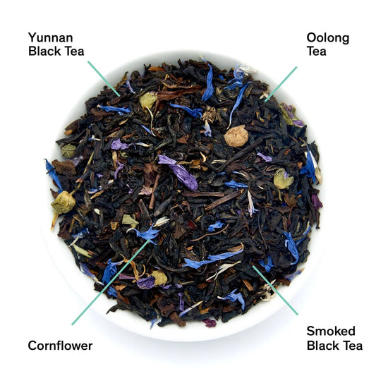 Black Metallic - Violet Elderberry Black Tea - Trending Wellness Store