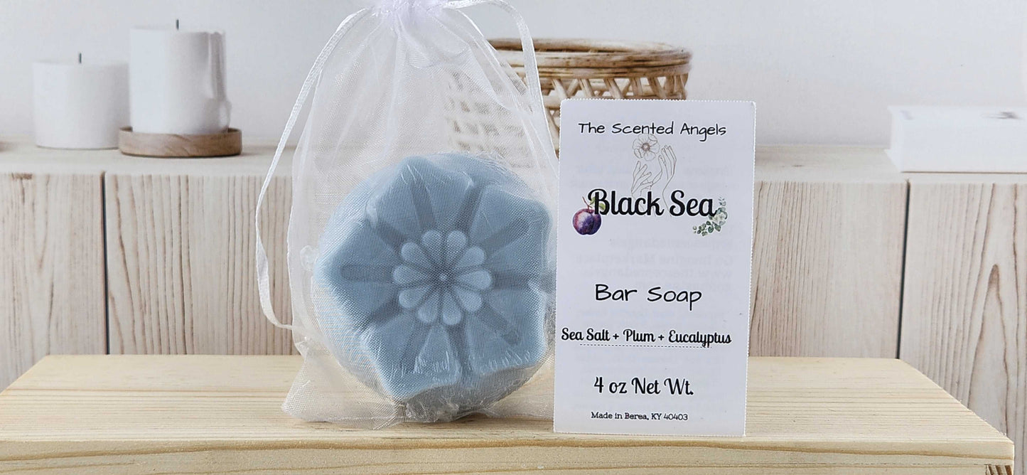 Black Sea Floral Bar Soap - F2 - Trending Wellness Store