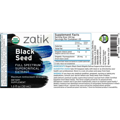 Black Seed Full Spectrum Supercritical Extract - Trending Wellness Store
