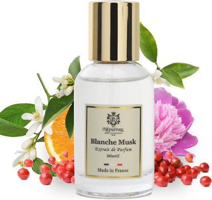 Blanche Musk - Extrait de Parfum | Luxury White Musk Perfume Made in France - Trending Wellness Store