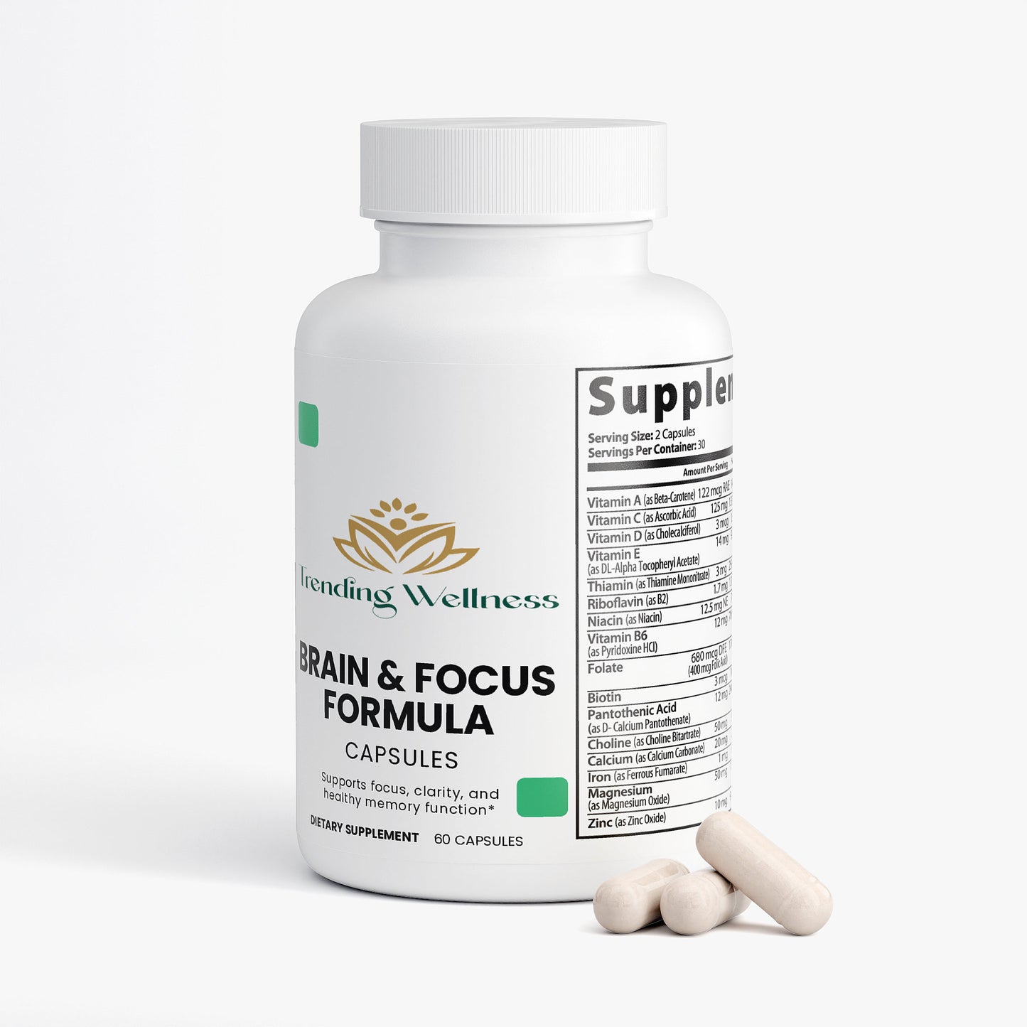Brain & Focus Formula - Trending Wellness Store