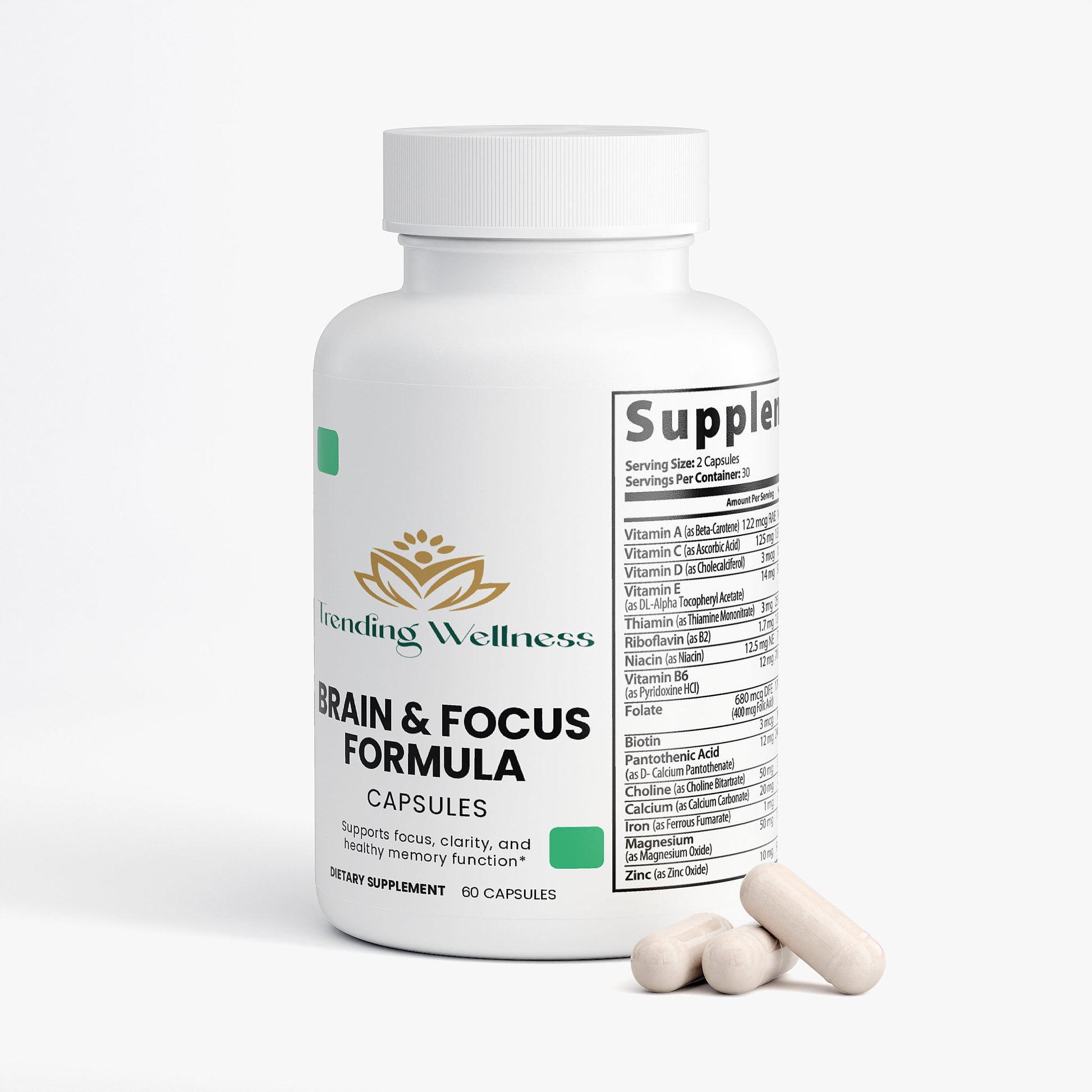 Brain & Focus Formula - Trending Wellness Store
