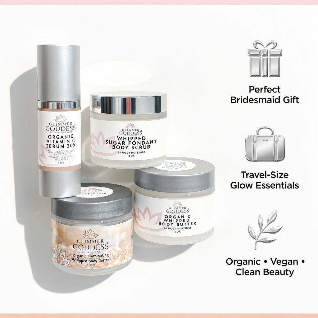 Bridesmaid Glow Gift Set – Radiant Beauty Essentials for Bridal Party & Wedding Day - Trending Wellness Store