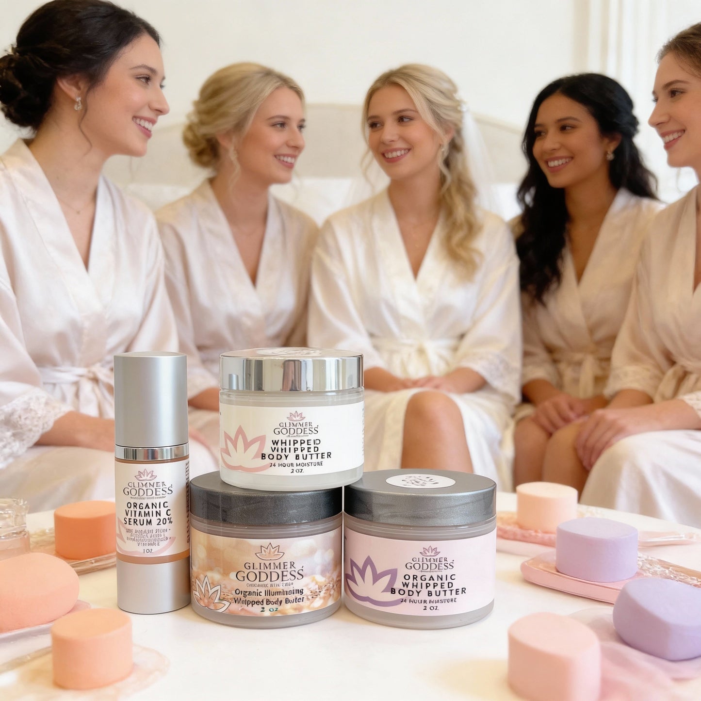 Bridesmaid Glow Gift Set – Radiant Beauty Essentials for Bridal Party & Wedding Day - Trending Wellness Store