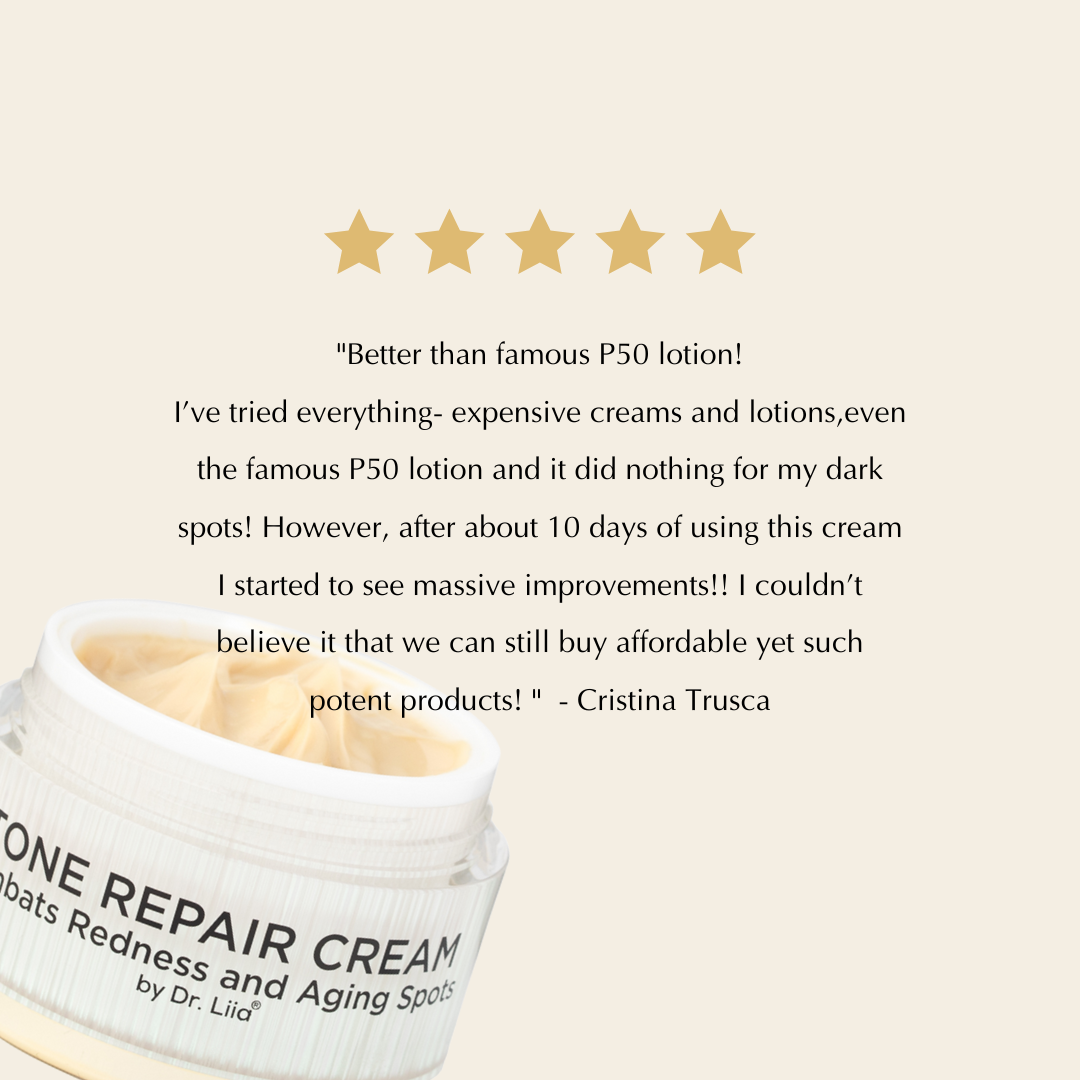 Brightening Tone Repair Cream for Dark Spots & Uneven Skin – Vegan & Gluten-Free - Trending Wellness Store