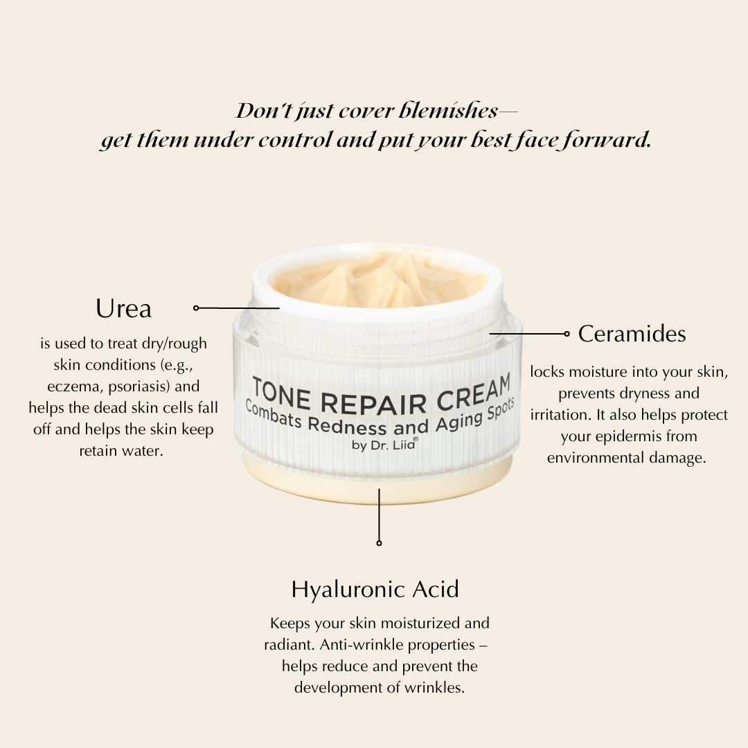 Brightening Tone Repair Cream for Dark Spots & Uneven Skin – Vegan & Gluten-Free - Trending Wellness Store