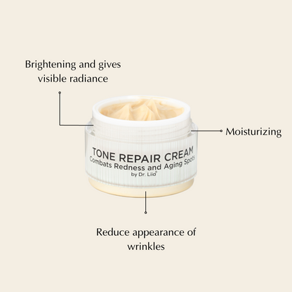 Brightening Tone Repair Cream for Dark Spots & Uneven Skin – Vegan & Gluten-Free - Trending Wellness Store