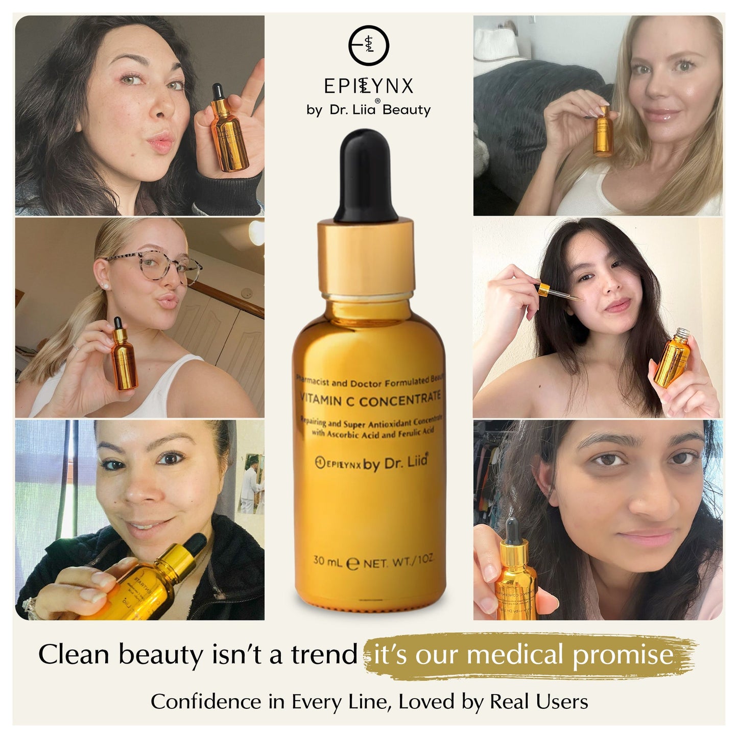 Brightening Vitamin C Glow Serum for Sensitive & Dry Skin – Vegan, Gluten-Free, Anti-Aging, Fragrance-Free - Trending Wellness Store