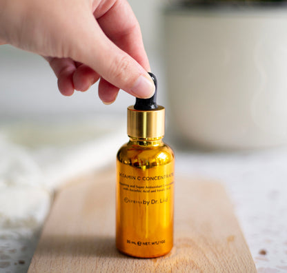 Brightening Vitamin C Glow Serum for Sensitive & Dry Skin – Vegan, Gluten-Free, Anti-Aging, Fragrance-Free - Trending Wellness Store