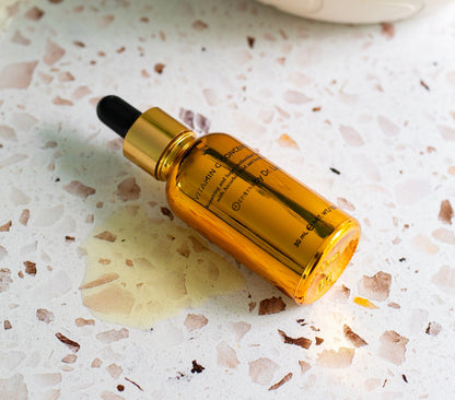 Brightening Vitamin C Glow Serum for Sensitive & Dry Skin – Vegan, Gluten-Free, Anti-Aging, Fragrance-Free - Trending Wellness Store