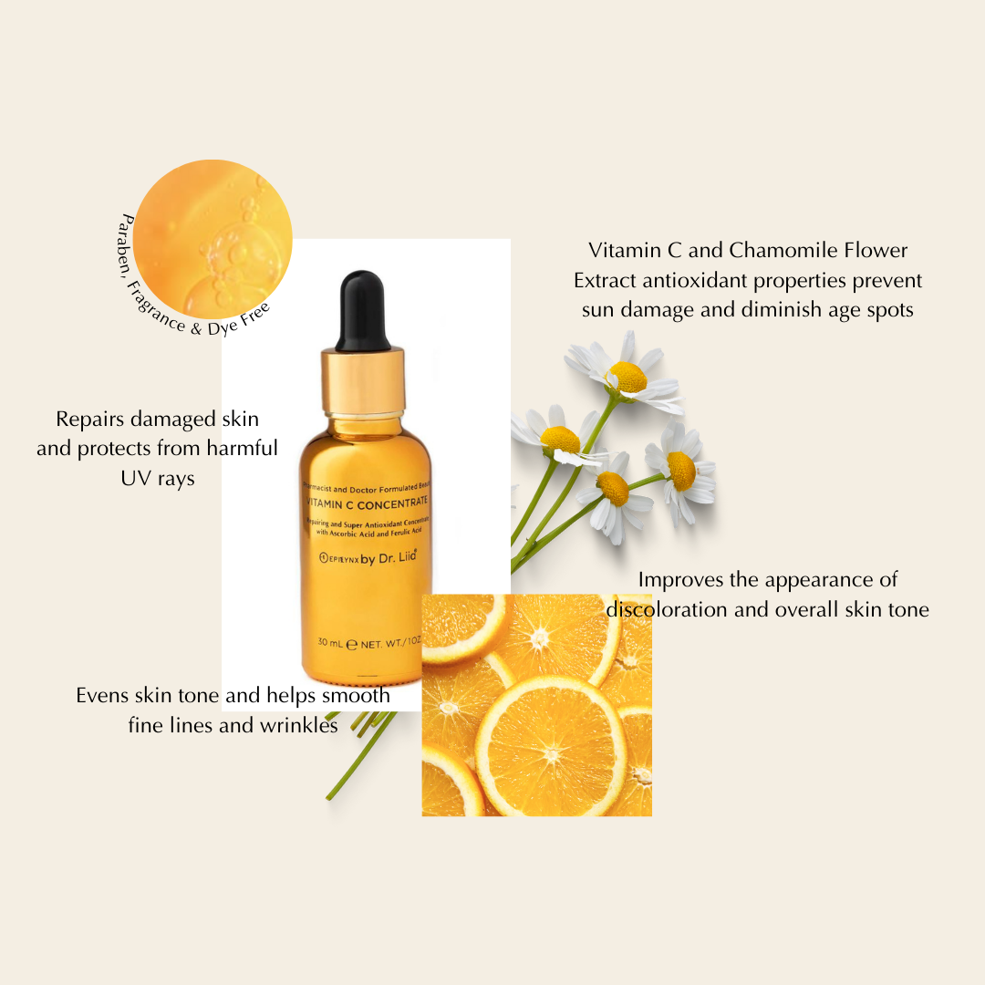 Brightening Vitamin C Glow Serum for Sensitive & Dry Skin – Vegan, Gluten-Free, Anti-Aging, Fragrance-Free - Trending Wellness Store