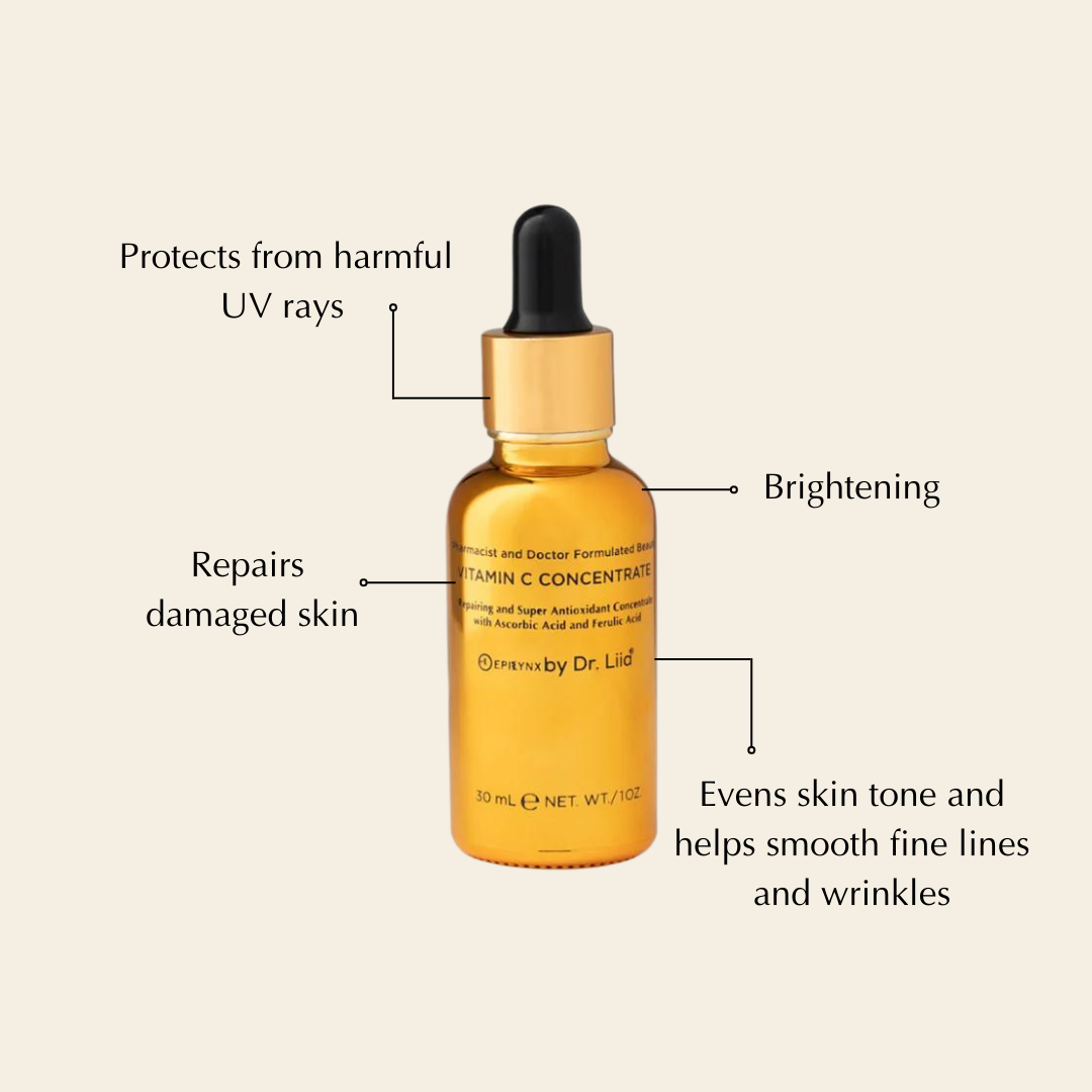 Brightening Vitamin C Glow Serum for Sensitive & Dry Skin – Vegan, Gluten-Free, Anti-Aging, Fragrance-Free - Trending Wellness Store