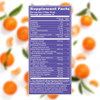 Buried Treasure Liquid Nutrients® ACF Original – Short-Term Liquid Immune Support with Vitamin C, Zinc & Herbal Blend - Trending Wellness Store