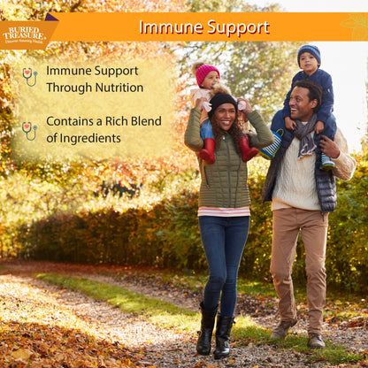Buried Treasure Liquid Nutrients®  Adult Daily Immune Wellness – Liquid Supplement with Vitamin C and Antioxidants - Trending Wellness Store