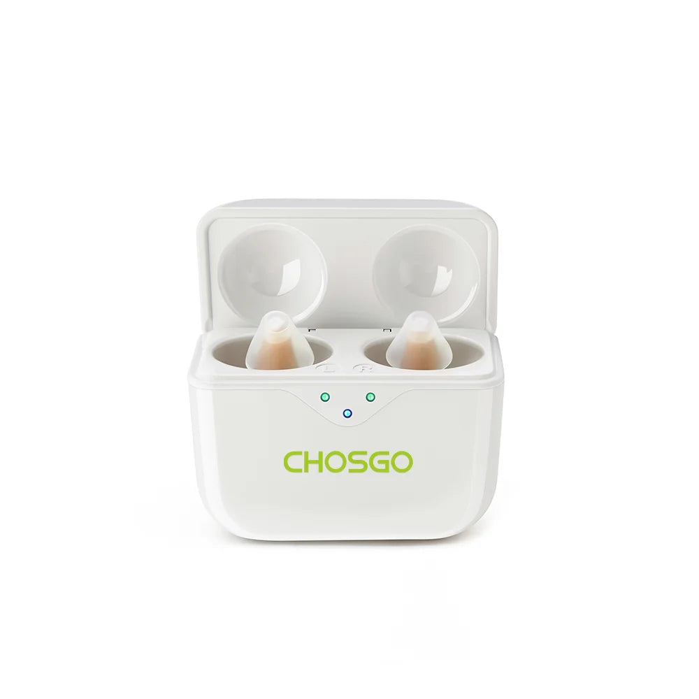 CHOSGO SmartR Smallest Rechargeable OTC Hearing Aids with AI Noise Reduction - Trending Wellness Store