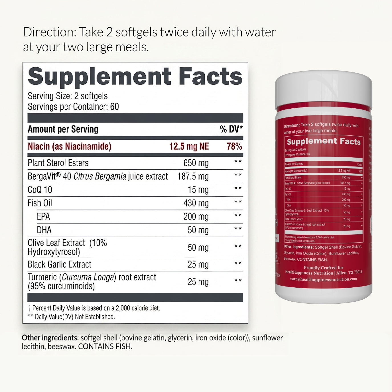 Plant Sterols Citrus Bergamot - Trending Wellness Store