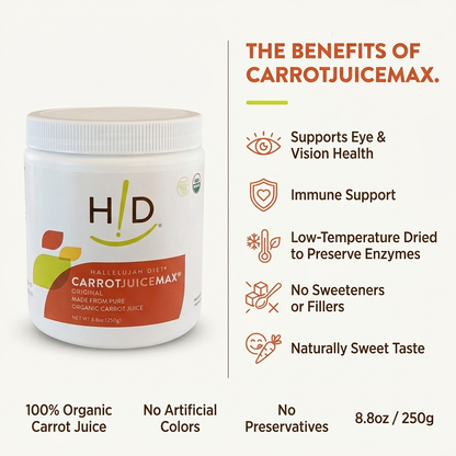 CarrotJuiceMax - Organic Carrot Juice Powder